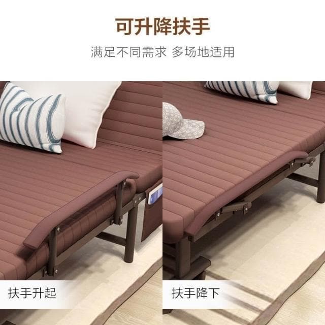 折疊床單人床可折疊午睡可攜式躺椅子午休床懶人沙發床折疊椅