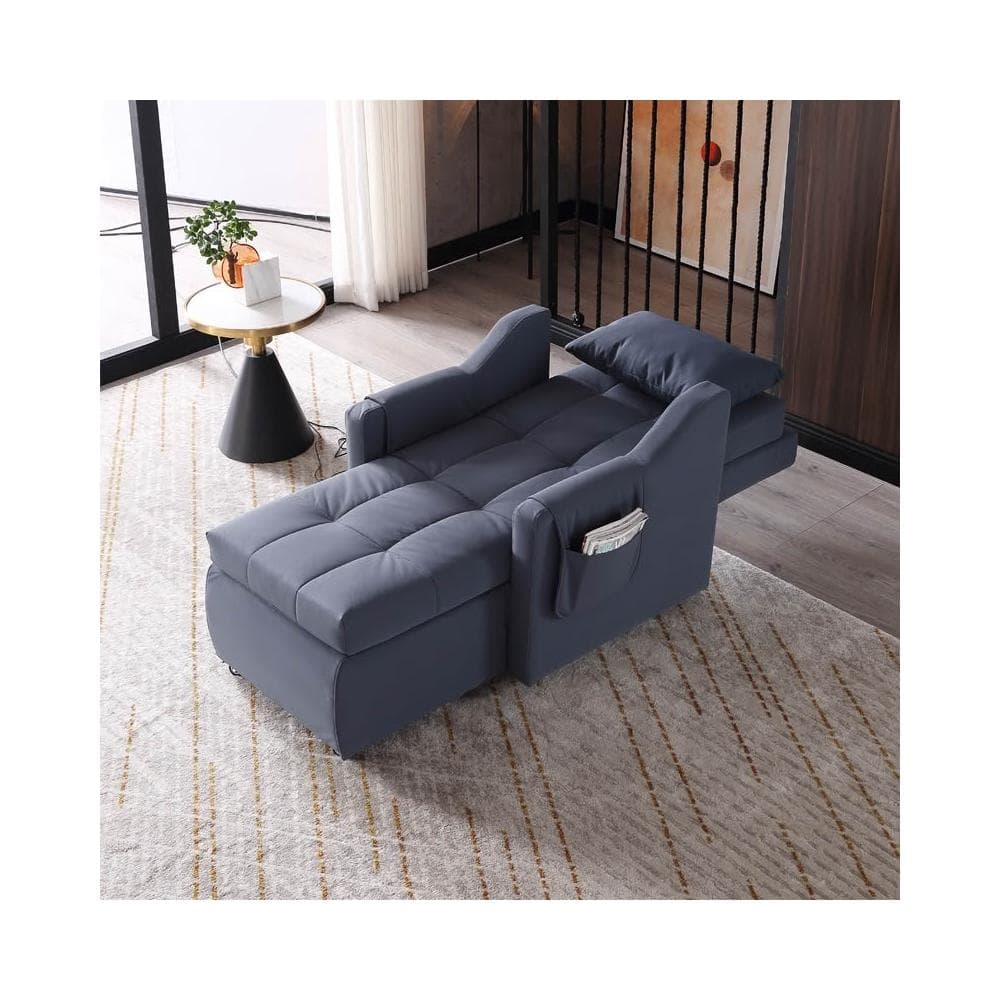 📜開立發票📜 電動沙發躺椅 懶人沙發椅 單人按摩椅 小戶型家用休閑躺椅 會所休閑按摩椅 科技布藝按摩椅