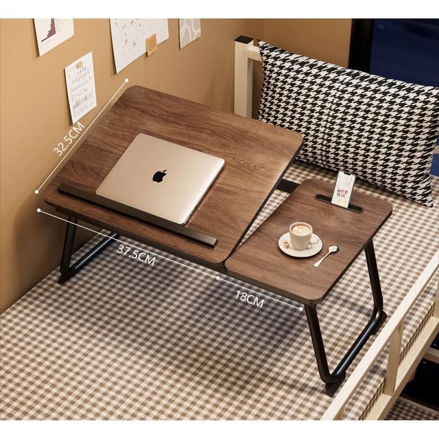 可升降床上小桌子筆記本電腦支架臥室飄窗桌家用懶人床上桌學生宿舍寫閱讀桌折疊餐桌兒童學習寫字桌看書神器
