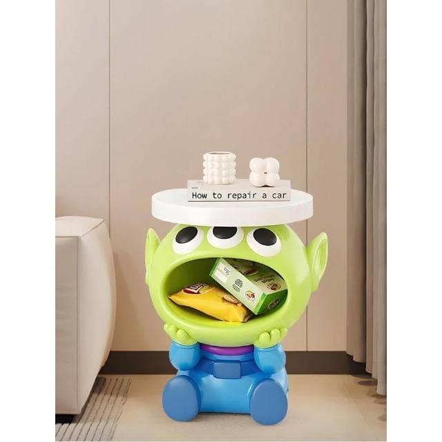 呆萌三眼仔客廳茶几落地擺件床頭沙發邊幾裝飾品收納喬遷新居禮物