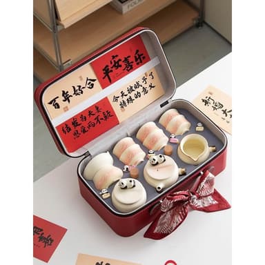 特別的新婚禮物送新人結婚茶具套裝陪嫁新娘閨蜜訂婚禮品高級實用