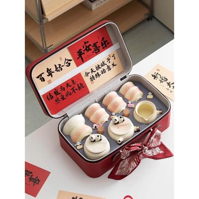 特別的新婚禮物送新人結婚茶具套裝陪嫁新娘閨蜜訂婚禮品高級實用