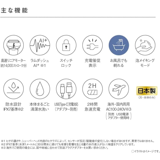 【Panasonic 國際牌】掌上型電動刮鬍刀 ES-PV3A 黑色 日版