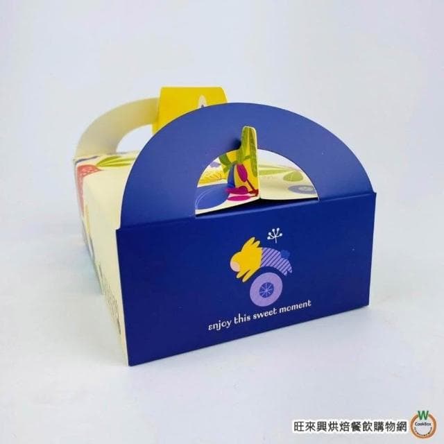 【旺來興烘焙餐飲購物網】明昕 6蛋 甜甜趣 10入/組 附內襯 中秋月餅紙盒 禮盒 手提盒 包裝盒 蛋黃酥 月餅