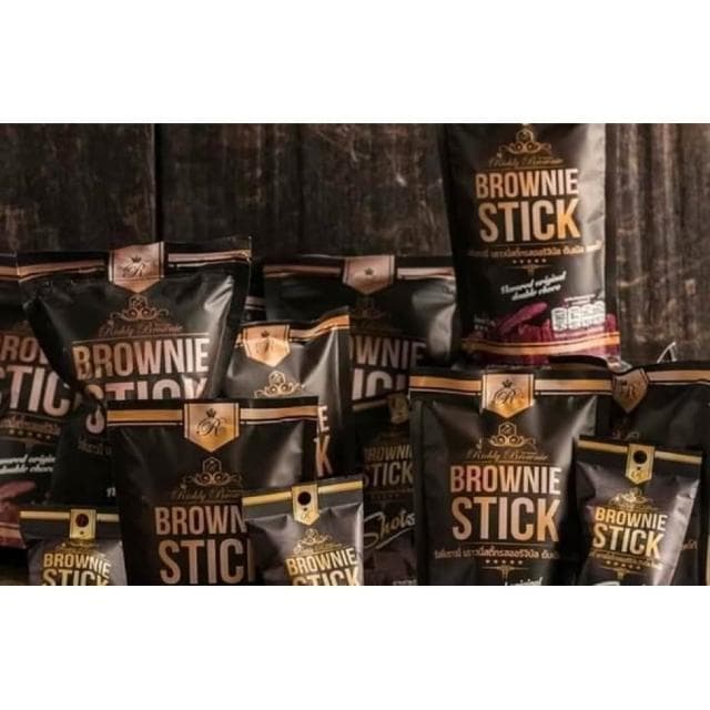 現貨  布朗尼巧克力脆片 20g 泰國 BROWNIE STICK 布朗尼脆片餅乾 20g 可可脆片 小當家 布朗尼巧克