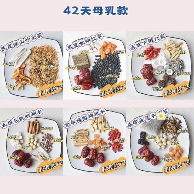 月子茶 42天月子水月子茶原材料包套餐產婦茶全套