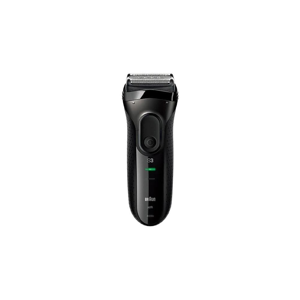 【BRAUN 百靈】BRAUN 百靈電動刮鬍刀 3020S 百靈刮鬍刀 三鋒系列電動刮鬍刀/電鬍刀-黑色 邊充邊用 3020s電鬍刀