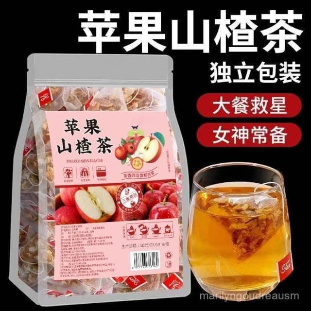 蘋果山楂紅棗茶陳皮紅棗花茶茶包水果茶茶女生泡水喝
