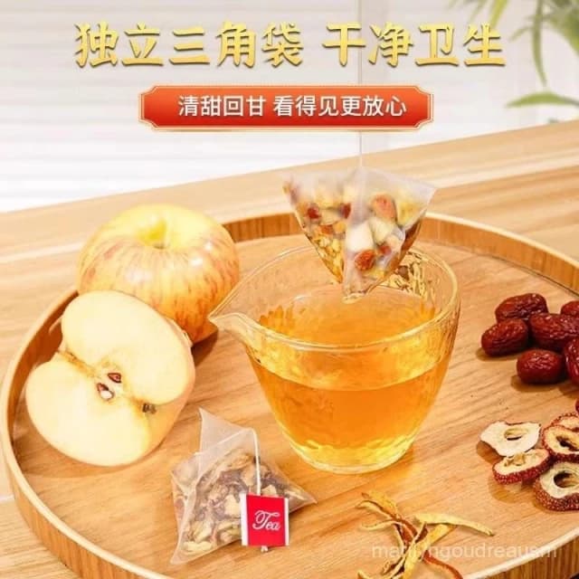 蘋果山楂紅棗茶陳皮紅棗花茶茶包水果茶茶女生泡水喝