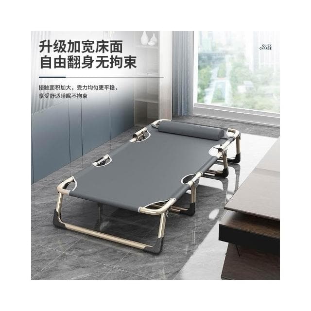 家用折疊床單人午休床辦公室午睡醫院陪護躺椅戶外沙發折疊床批發