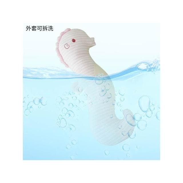 純棉海馬長條抱枕床上陪伴睡覺長條枕男女孩生日禮物可拆洗