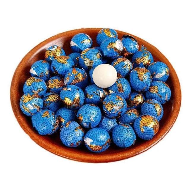 天下美食 足球巧克力糖 巧克力球 地球巧克力糖