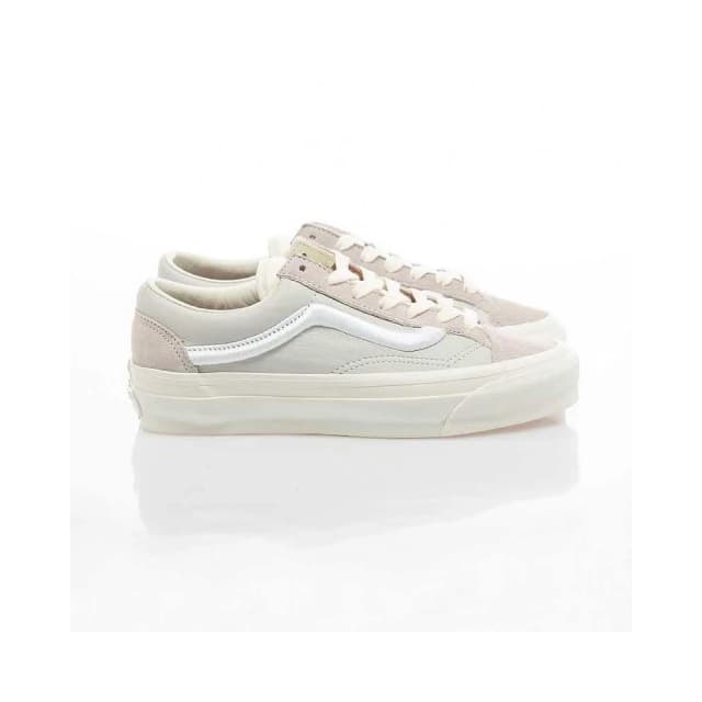 【VANS】美線 Old Skool Reissue 36 休閒鞋 灰白色 V140318080