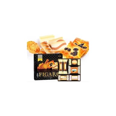 【Sanritsu 三立製】三立  FIGARO 綜合餅乾禮盒 薄燒 葡萄派 送禮 日本 零食 餅乾 下午茶 點心