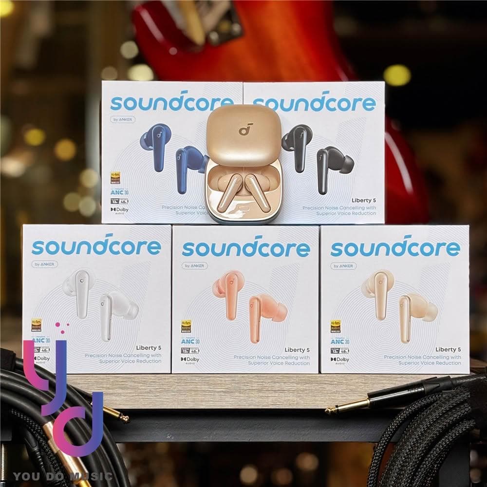 Soundcore Liberty 5 主動降噪 真無線 藍牙 防水 耳機 黑/白/藍/粉/金 公司貨 兩年保固