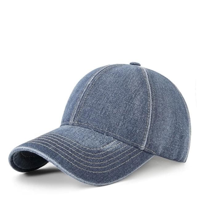 【巴黎精品】紐約精品 父親節禮物 現貨+預購 棒球帽美式做舊鴨舌帽防曬帽老帽(復古水洗牛仔遮陽帽男女帽子5色a1je46)