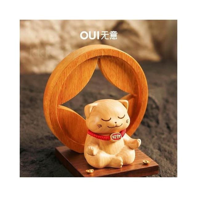 招财猫摆件 入户装饰 猫咪招财摆件 高级感小众乔迁礼物 开业生日礼物 客廳辦公室擺設 前臺擺設 店面裝飾