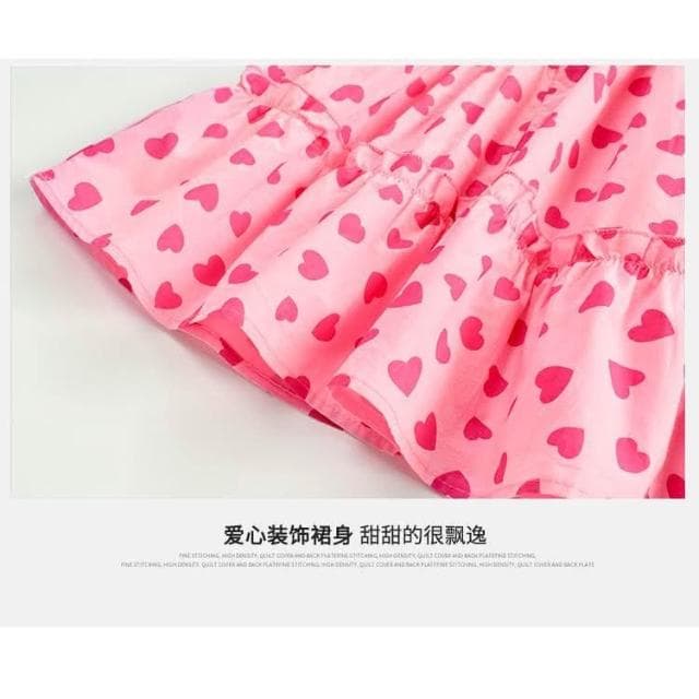 【Arbea】女童雪紡連衣裙夏裝新款洋氣女孩童裝公主裙碎花兒童裙子春夏季款 C489