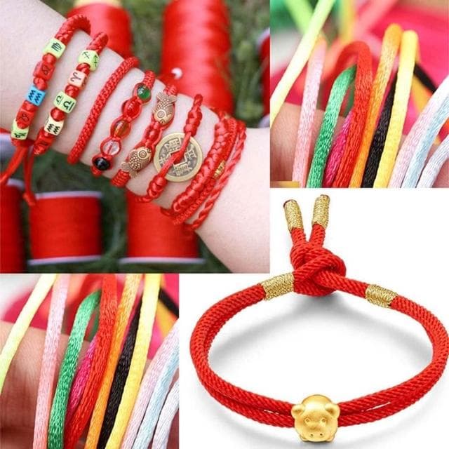 中國結編織繩 ( DIY材料 5號 線繩 手鏈 項鍊 繩子 吊墜線 韓國繩 中國結 編織繩 手工藝 手作配件)