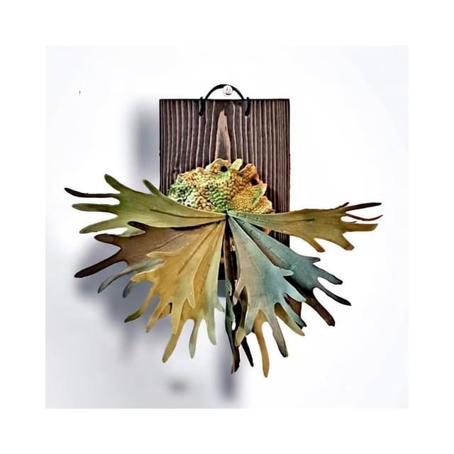 精緻仿真鹿角蕨 仿真植物 假盆栽 室內綠化 裝飾盆栽 盆栽 植栽 植物 琴葉榕 天堂鳥 龜背芋 假植物 室內植物