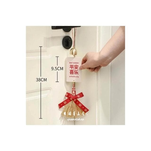 門把手裝飾(春節/過年/喬遷禮物/花環/開運招財/鈴鐺/派對裝飾)
