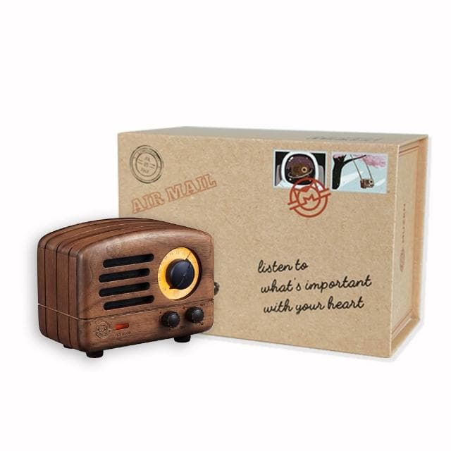 【MUZEN】OTR經典復刻藍牙音響收音機-經典版(胡桃木/玫瑰木 尾牙 抽獎 情人節禮物)