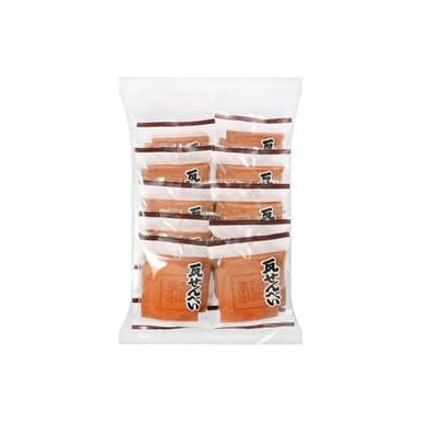 【船岡製果】+爆買日本+ 船岡 瓦片仙貝 20枚入 煎餅 日本懷舊零食 粗菓子 銘菓 童年零嘴 日本進口 送禮 蛋奶素