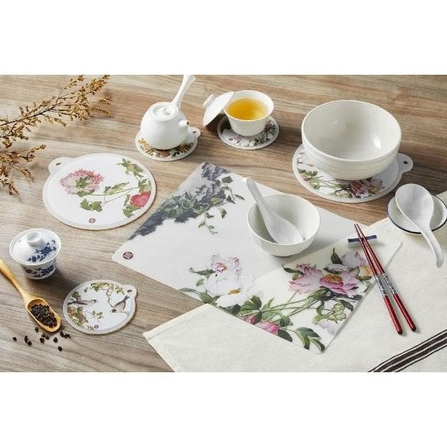 ( 故宮 X 喜朋 )富春山居圖 杯墊(矽膠杯墊)