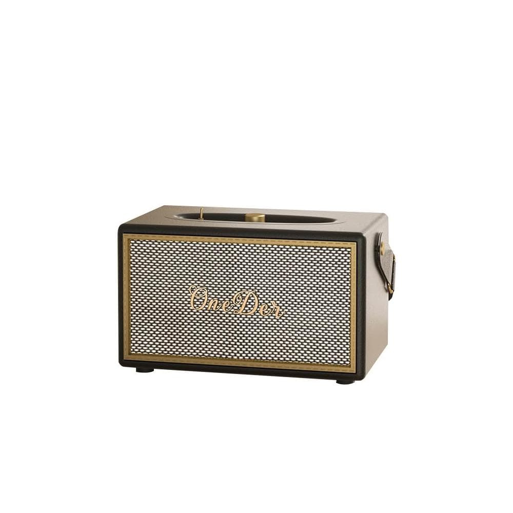 【LOOKING 錄得清】D6攜帶式藍芽喇叭(家用音響/經典復古/高續航/超強CP值推薦)