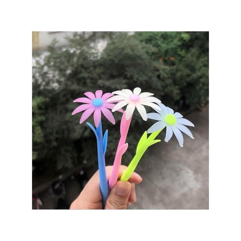 *變色雛菊筆 日光變色筆 中性筆 雛菊 可愛 造型筆 趣味 創意 婚禮小物 交換禮物 文具 幼稚園 禮物 獎勵