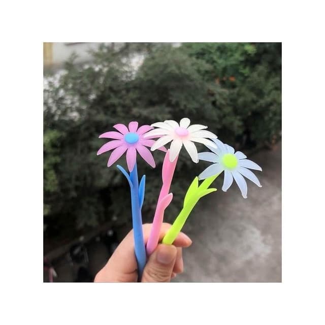 *變色雛菊筆 日光變色筆 中性筆 雛菊 可愛 造型筆 趣味 創意 婚禮小物 交換禮物 文具 幼稚園 禮物 獎勵