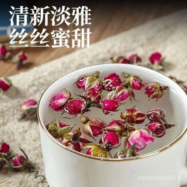 特級雲南金邊玫瑰乾花玫瑰花茶可食用女生茶泡水