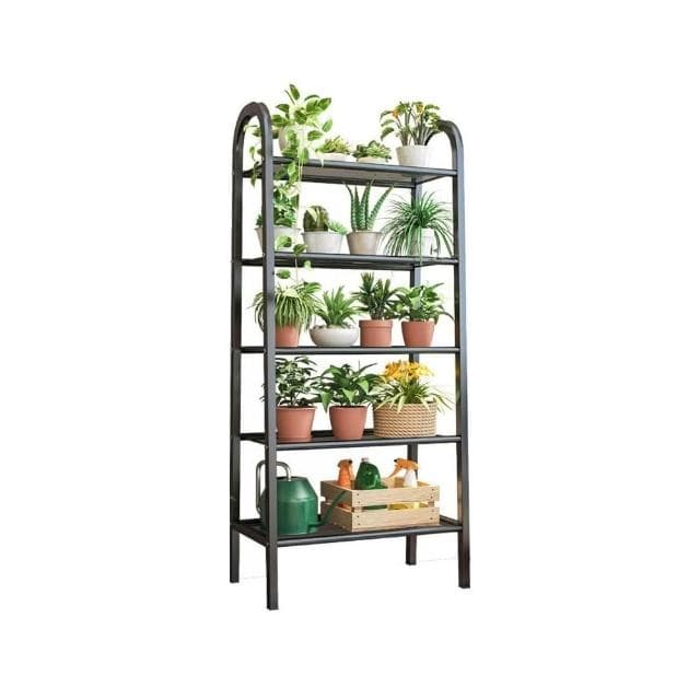 鐵藝花架置物架陽臺簡約現代多層落地式網紅盆栽架室內多肉植物架