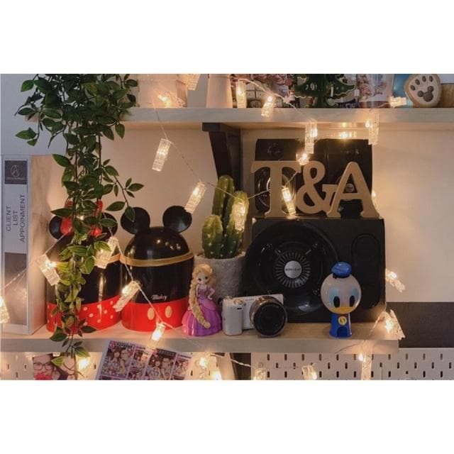 USB夾子燈｜【黑馬燈城】｜照片燈/星星燈串/LED/創意/裝飾燈/禮物燈/相片夾/氣氛燈/露營燈/景觀燈【A1826】