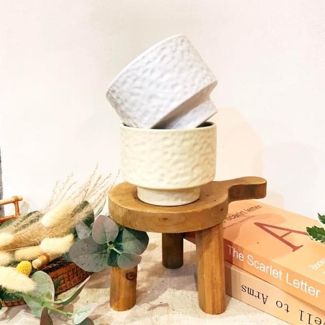 陶盆 手感造型陶盆 花器 花盆 盆器 多巴胺 觀葉植物