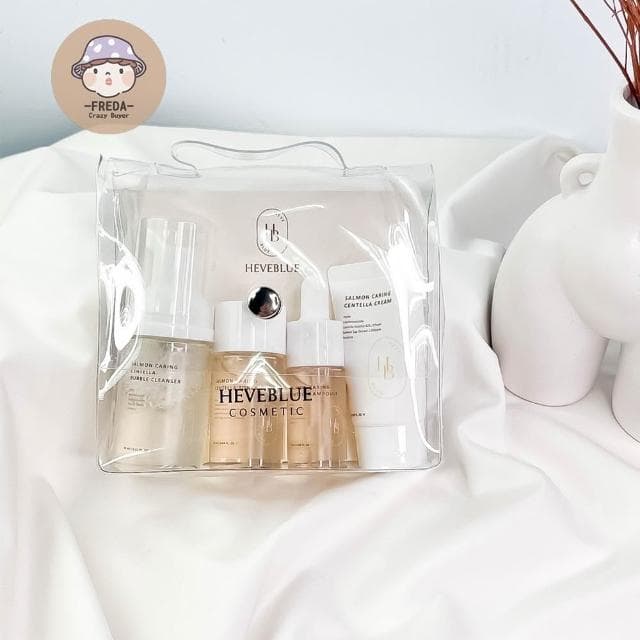 韓國 HEVEBLUE 積雪草 旅行組 保養四件組 / 沐浴兩入組 肥達代購