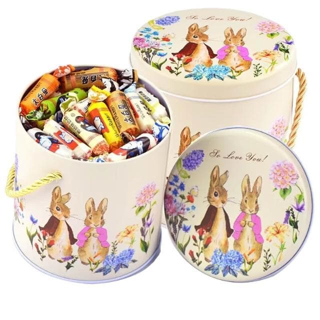  💖【精美盒裝】大白兔奶糖 生日禮物 糖果禮盒裝 送禮 喜糖 網紅禮物 年貨 糖果小零食