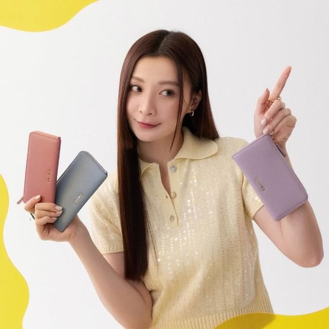 【S’AIME】SAIME 東京企劃 真皮長形卡片鑰匙零錢夾
