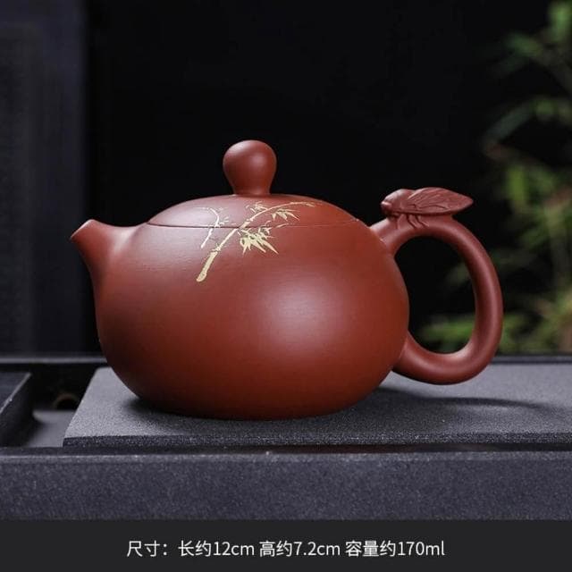 清倉特價 紫砂壺 原礦朱泥紫砂茶具 家用客廳書房泡茶壺 西施壺 紫砂茶壺 最後一件