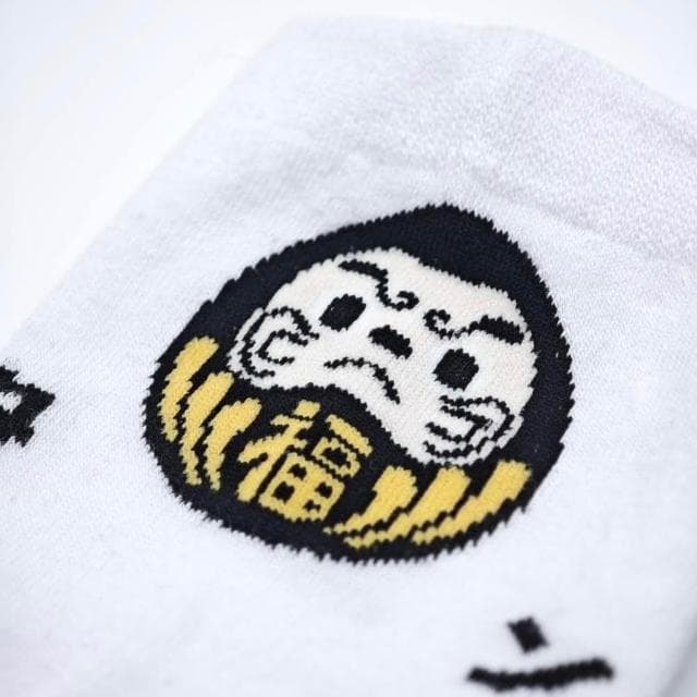 【longtanji】隆探吉 超可愛MIT福神中筒襪 (交換禮物 聖誕禮物 AB襪子 女生襪 襪子 達摩不倒翁)