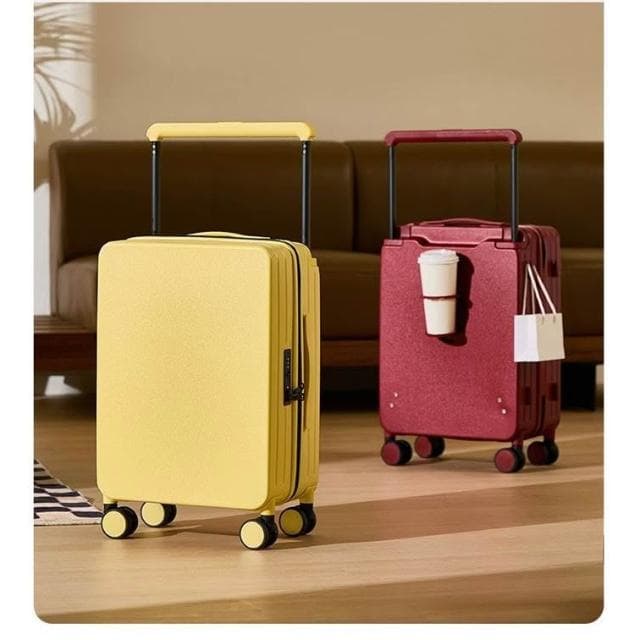 日韓熱銷行李箱 登機箱 旅行箱20吋輕量登機箱寬拉桿登機箱 行李箱20吋 24吋 26吋 拉桿箱輕音萬向輪登機箱男女