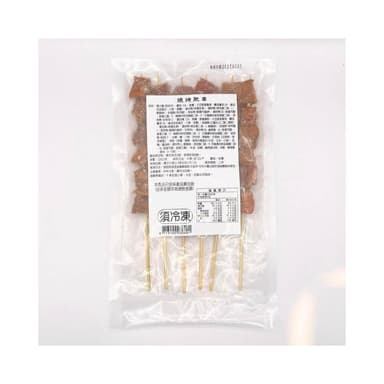 【味達食品】6入／120g／燒烤肥腸串／燒烤大腸串／燒烤脆皮肥腸／大腸串／豬肥腸／串燒 ／烤肉串／豬大腸串／中秋烤肉串