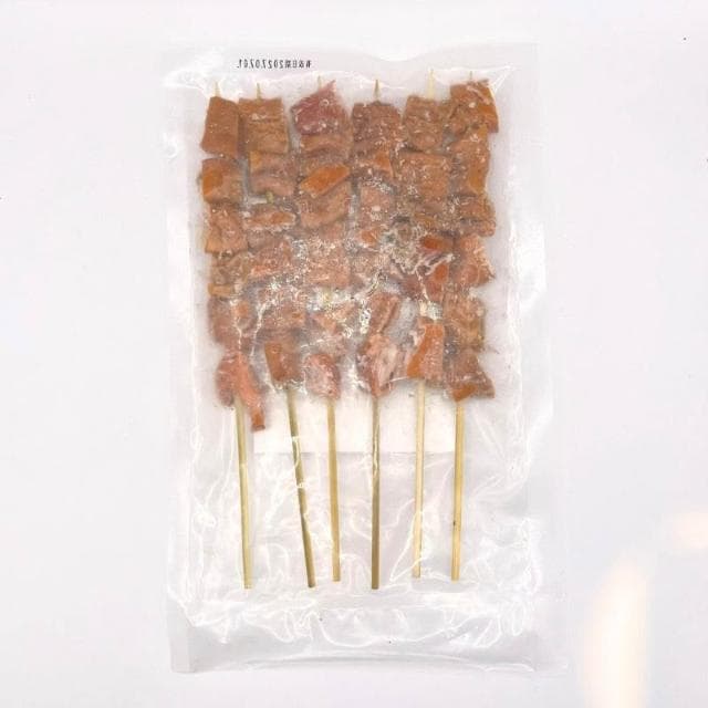 【味達食品】6入／120g／燒烤肥腸串／燒烤大腸串／燒烤脆皮肥腸／大腸串／豬肥腸／串燒 ／烤肉串／豬大腸串／中秋烤肉串