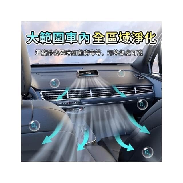 光能清淨機 車用空氣清淨機 空氣淨化器 太陽能電 強效滅菌 除甲醛 太陽能臭氧負離子淨化器 清淨機