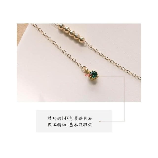 【開運堂】鎖骨鏈 新疆和田玉白玉項鍊銅鍍金項鍊女平安扣吊墜鎖骨鏈玉石女友生日禮物