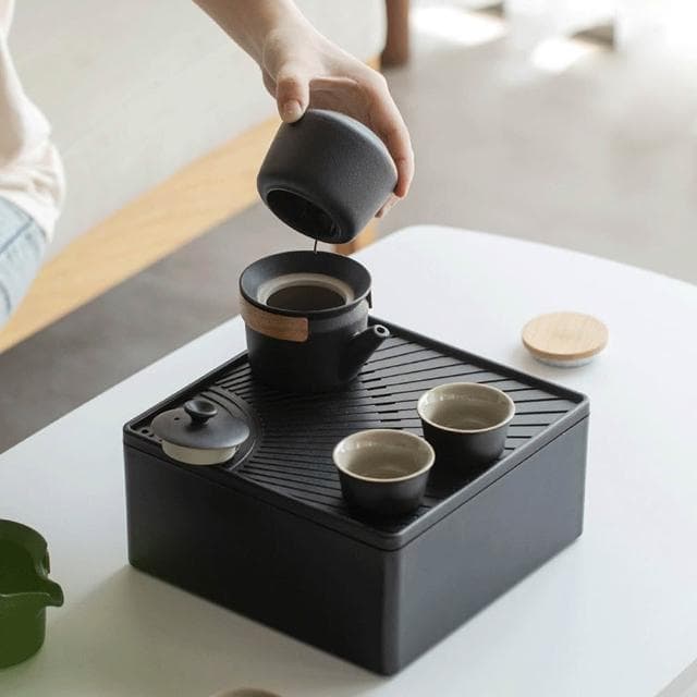 旅行茶具套組(泡茶組 旅行泡茶 茶具 茶器套裝組)