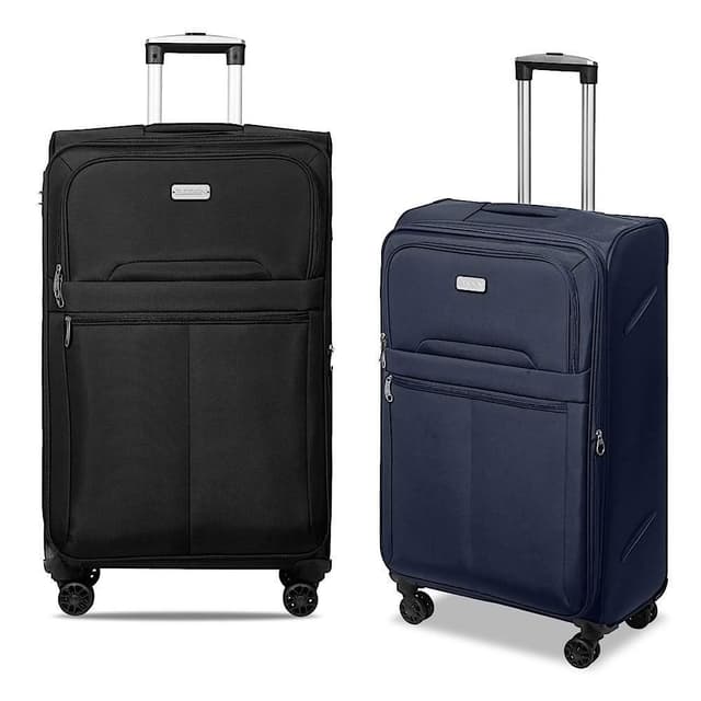 【Batolon 寶龍】皇家風範 28吋 加大防爆拉鍊商務箱/旅行箱 布面行李箱 商務箱 行李箱 布箱