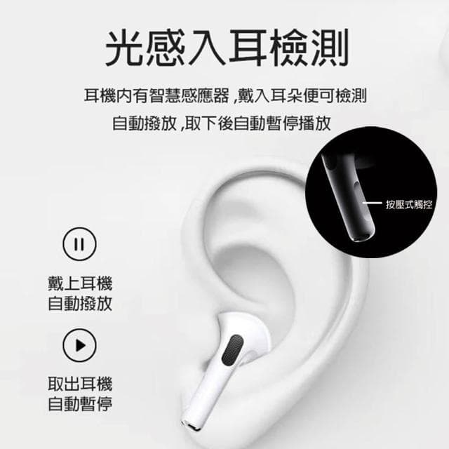 升級 J3PRO 無線藍芽耳機 觸控版 真無線耳機 適用安卓 蘋果 耳機 無線藍牙耳機 藍牙耳機 運動耳機