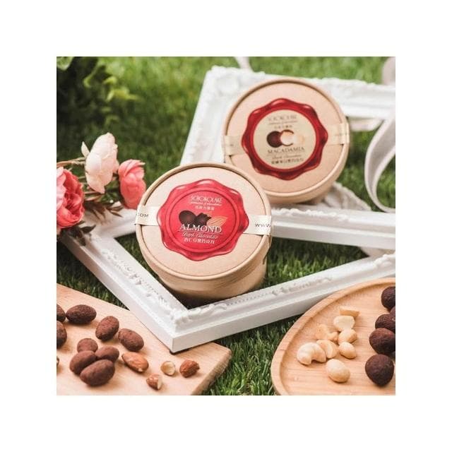 【巧克力雲莊】夏威夷豆黑巧克力100g