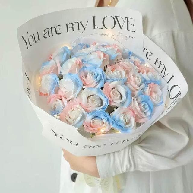 【璟采職人】台灣現貨 成品 香皂玫瑰花束 玫瑰花束 小香風花束 情人節禮物 求婚 香皂花束 永生花 不凋花 花束成品